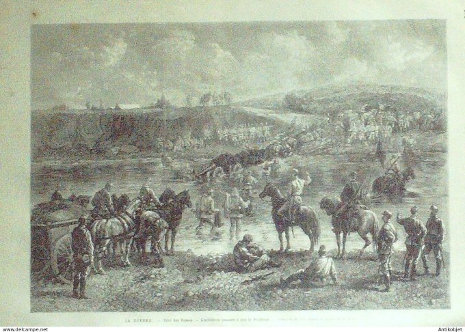 Le Monde illustré 1877 n°1074 Inde Bellary Madras Bulgarie Tcherkes St-Odile 67