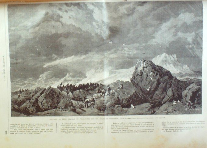 L'Univers illustré 1867 # 666 Chine Tartare types Algérie Tunis Londres Tattersall Cherchell 