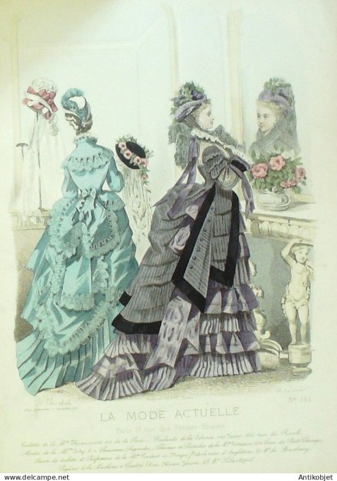 La Mode actuelle 1851 # 151 (Maison Chiaucourt)