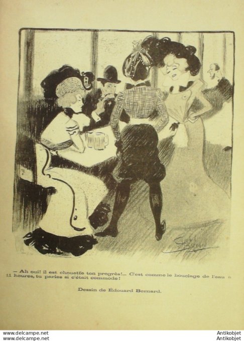 Gil Blas 1900 n°38 Gustave COQUIOT Ernest WEILLER Guy de TERAMOND Edouard Bernard