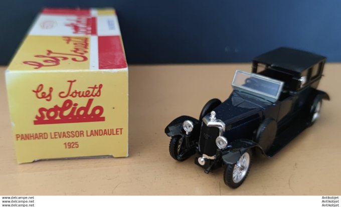 Panhard Levassor Landaulet 1925 Solido Hachette 1:43