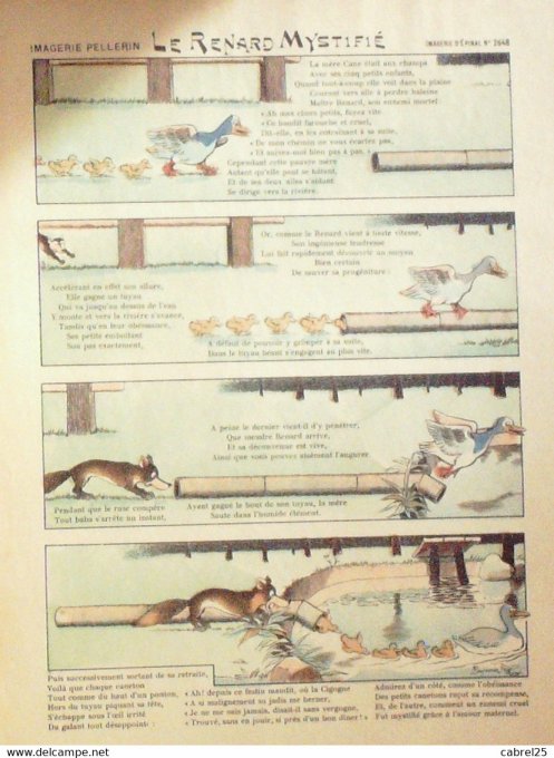 Le  Renard Mystifie (Pellerin d'epinal) Rabier Benjamin