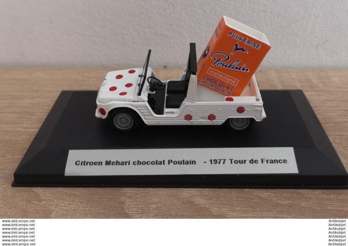 Citroen Mehari chocolat Poulain Tour de France 1:43 1977