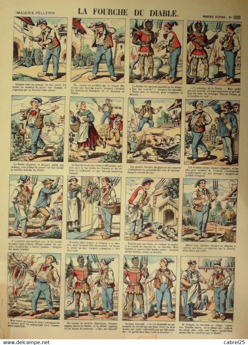 La Fourche Du Diable (Pellerin d'epinal)