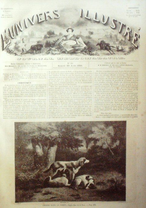 L'Univers illustré 1859 #  66 Marseille (13) troupes françaises Diaz de la Pena