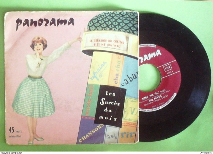 Fayol Lily 45T SP Kiss me Panorama 1960