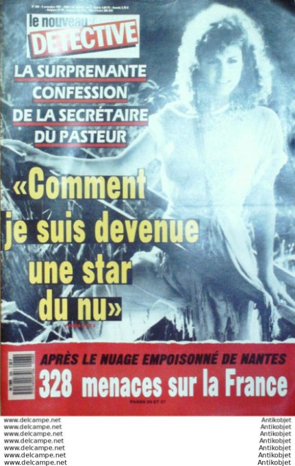 Détective 1988 # 268 Rouen  Jean-Luc Lahaye Rodez Sisteron Créteil