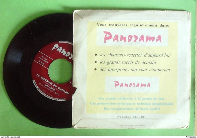 Fayol Lily 45T SP Kiss me Panorama 1960