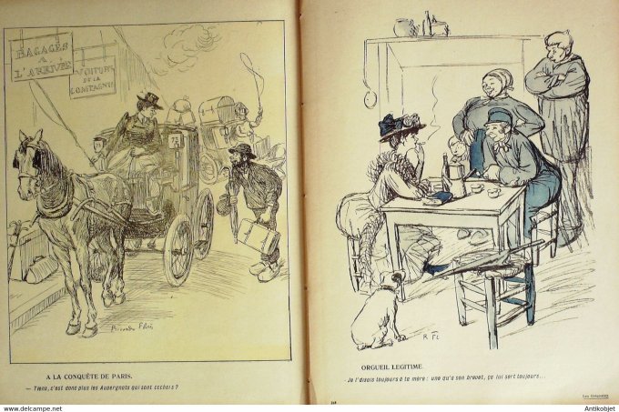 L'Assiette au beurre 1907 # 326 Les croquants Florès Ricardo