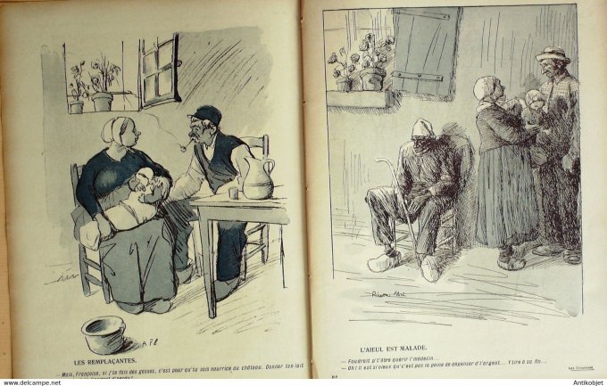 L'Assiette au beurre 1907 # 326 Les croquants Florès Ricardo