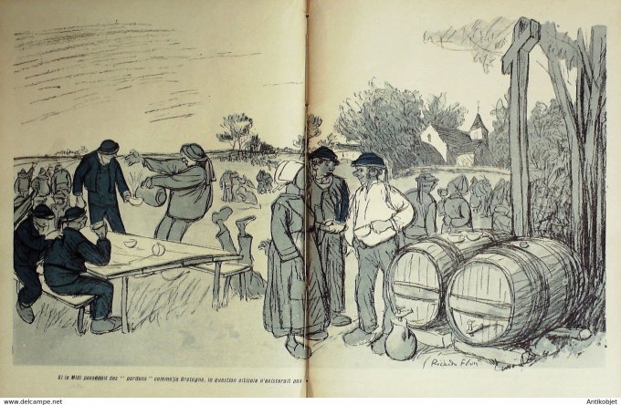 L'Assiette au beurre 1907 n°326 Les croquants Florès Ricardo