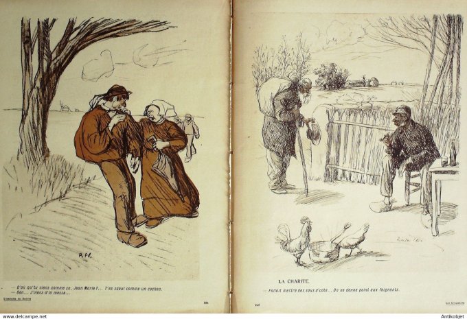 L'Assiette au beurre 1907 # 326 Les croquants Florès Ricardo