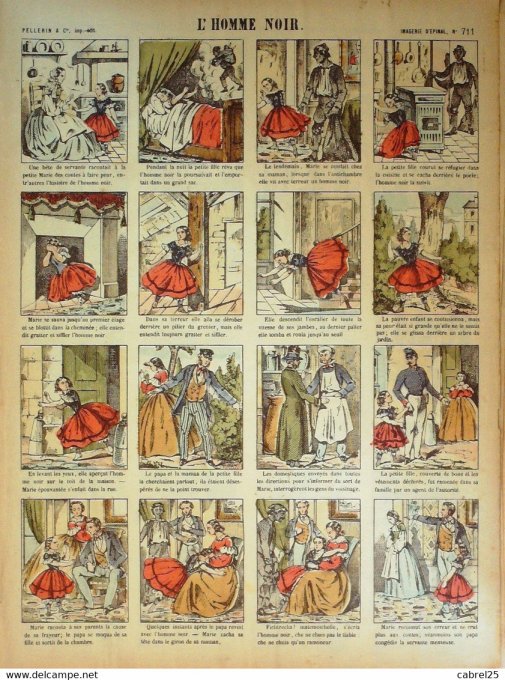 L'homme Noir (Pellerin d'epinal)