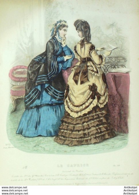 Le Caprice 1875 # 1052 (Maison Plumeul)