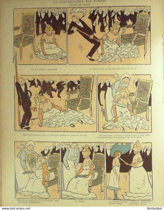 Le Rire 1902-05-31 # 395 Journal humoristique Ed.Originale Elegances Africaines