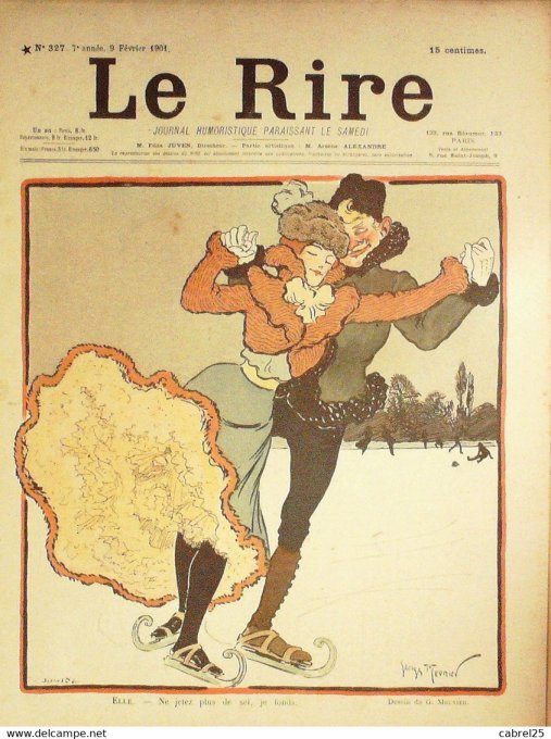 Le Rire 1901 n°327 Meunier Métivet Faivre Grandjouan Vignola Tiret Bognet Avelot