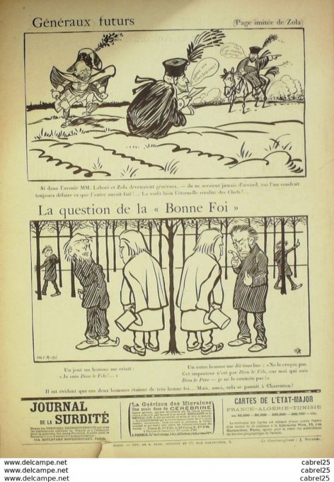 PSST 1898 n°04-Caran d'Ache,Forain-LA PRUSSE