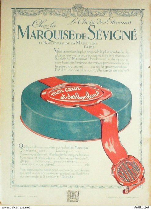 Fantasio 429 1924 Pean Esquius Brisgand Mendousse Vertes Giffey