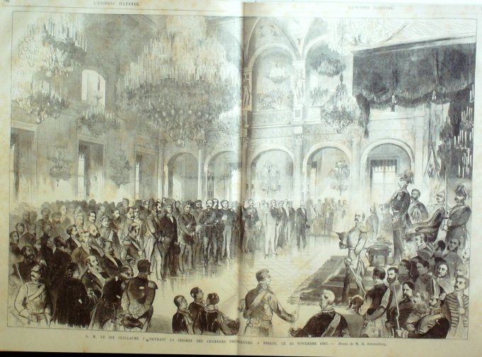 L'Univers illustré 1867 # 672 Syrie Beyrouth Berlin Suisse St-Gothard Londres