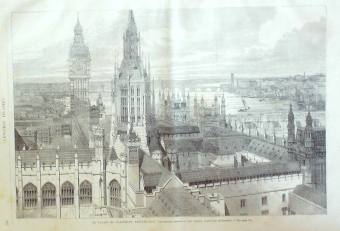 L'Univers illustré 1867 # 672 Syrie Beyrouth Berlin Suisse St-Gothard Londres