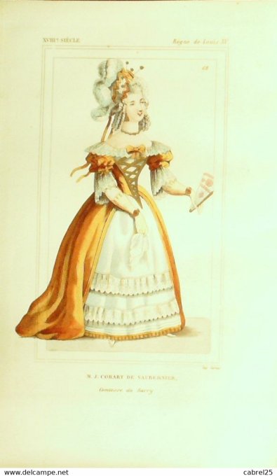 Corart De Vaubernier Comtesse De Barry Louis Xv