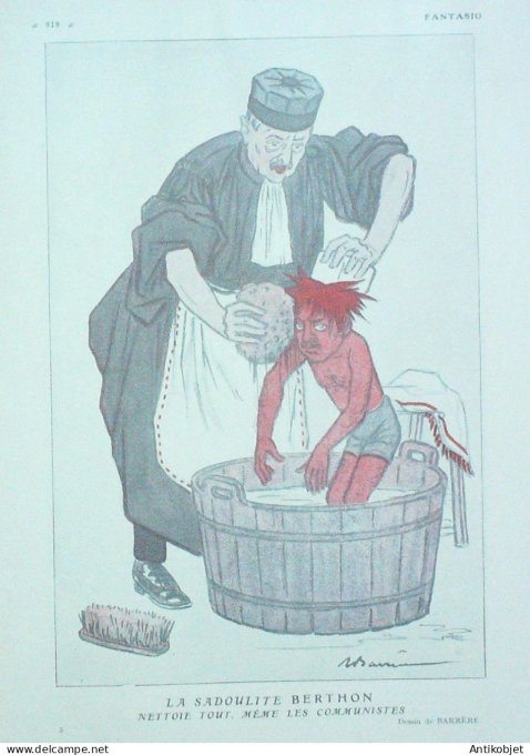 Fantasio 431 1925 Becan Ranson Baille Wegener Kuhn-Regnier