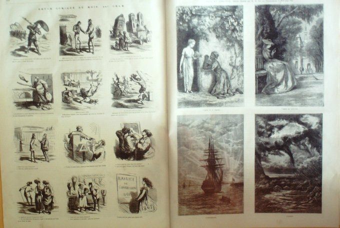 L'Univers illustré 1867 # 673 Nice (06)Autriche chasseurs Etiopie Sceaux d'Angleterre