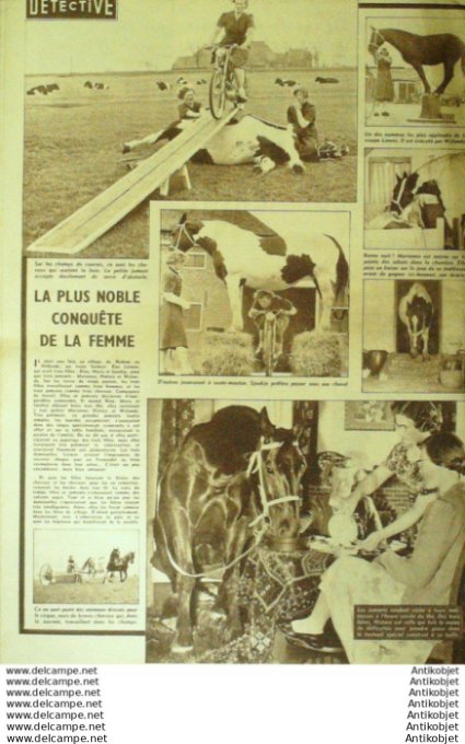 Détective 1956 # 522 Espalion St-Germer-de-Fly Ramatuelle Nîmes Signes