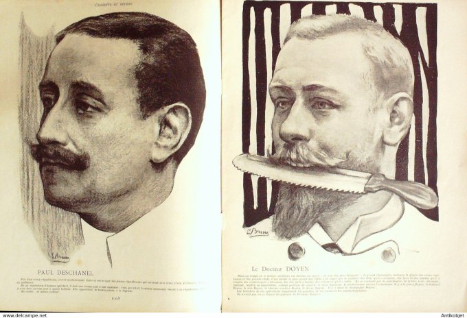 L'Assiette au beurre 1902 #  61 Têtes de Turcs Braun Octave Mirbeau