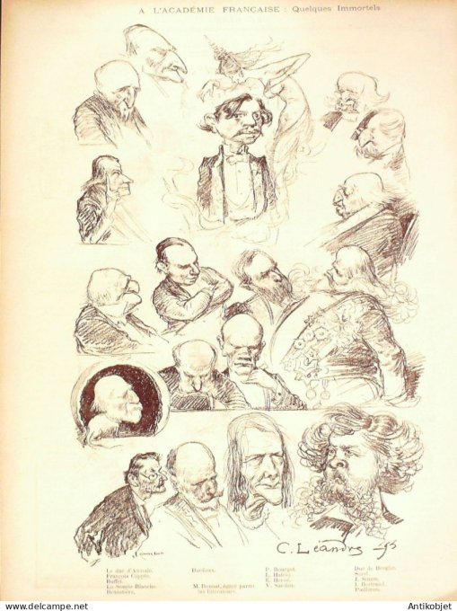 Le Rire 1895-06-15 #  32 Journal humoristique Ed.Originale M.Paul Bourget
