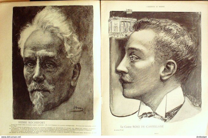 L'Assiette au beurre 1902 #  61 Têtes de Turcs Braun Octave Mirbeau