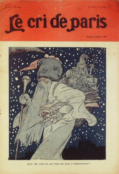Le Cri de Paris 1910 n° 674 ROUBILLE NEPOTISME AMAZONES