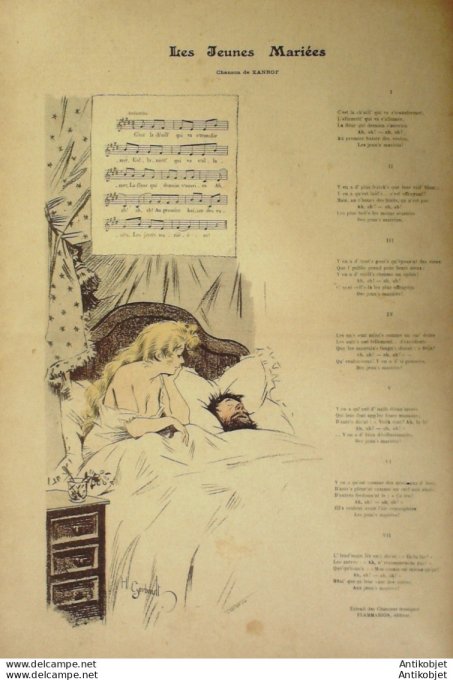 Gil Blas 1896 n°09 Auguste MARIN XANROF JEROME DOUCET BOUCHARD