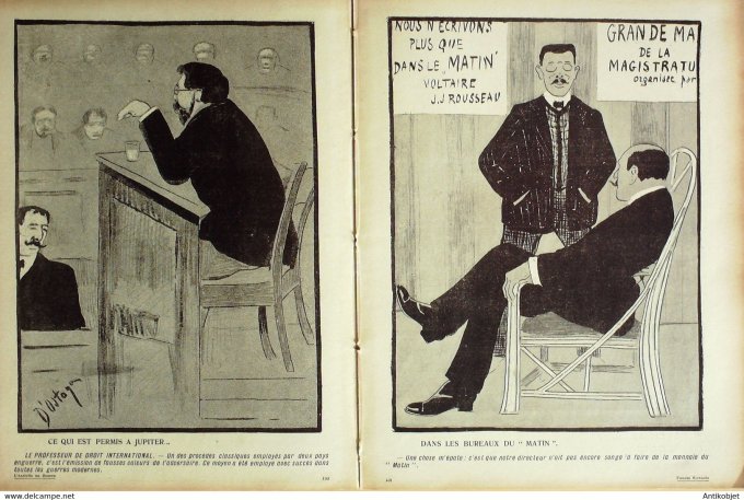 L'Assiette au beurre 1907 # 327 Fausse monnaie Ostoya