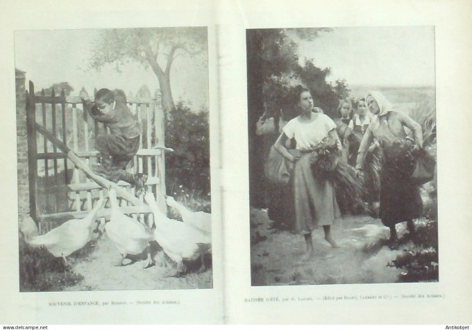 Le Monde illustré 1899 n°2196 Jérusalem Vitry (94) Saint Quentin (02) Don Quichotte Algérie Dellys