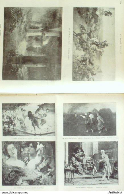 Le Monde illustré 1899 n°2196 Jérusalem Vitry (94) Saint Quentin (02) Don Quichotte Algérie Dellys