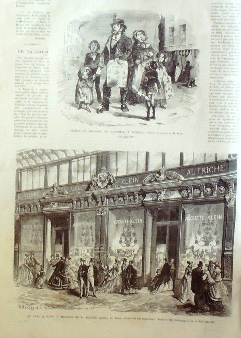 L'Univers illustré 1867 # 676 Japon Osaka Stots Bashi Canada Monck Maroc Tanger Bombay Guernesey