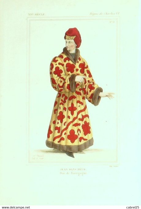 Jean Sans Peur Duc De Bourgogne 15ème 1852