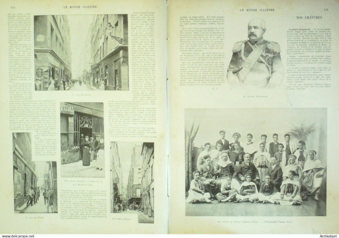 Le Monde illustré 1895 n°2005 Madagascar Suberbieville Marololo Hovas général Duchesne