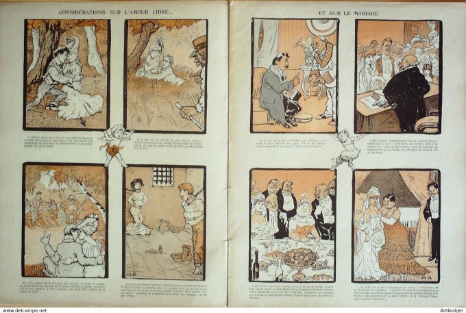 L'Assiette au beurre 1906 # 259 Images morales Radiguet