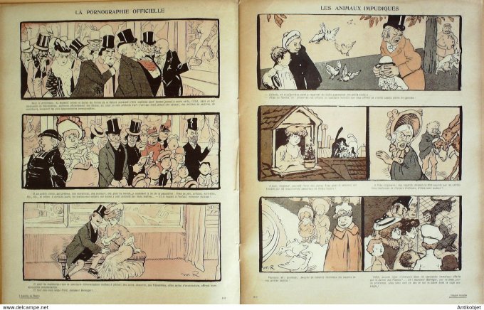 L'Assiette au beurre 1906 # 259 Images morales Radiguet