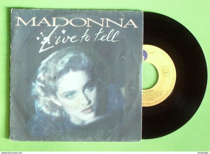 Madonna 45T SP Live to tell 1986