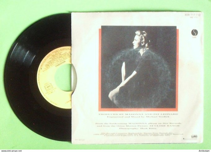 Madonna 45T SP Live to tell 1986
