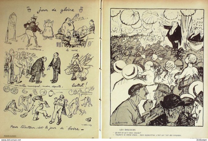 L'Assiette au beurre 1907 n°328 Lma fête à Marianne Delannoy