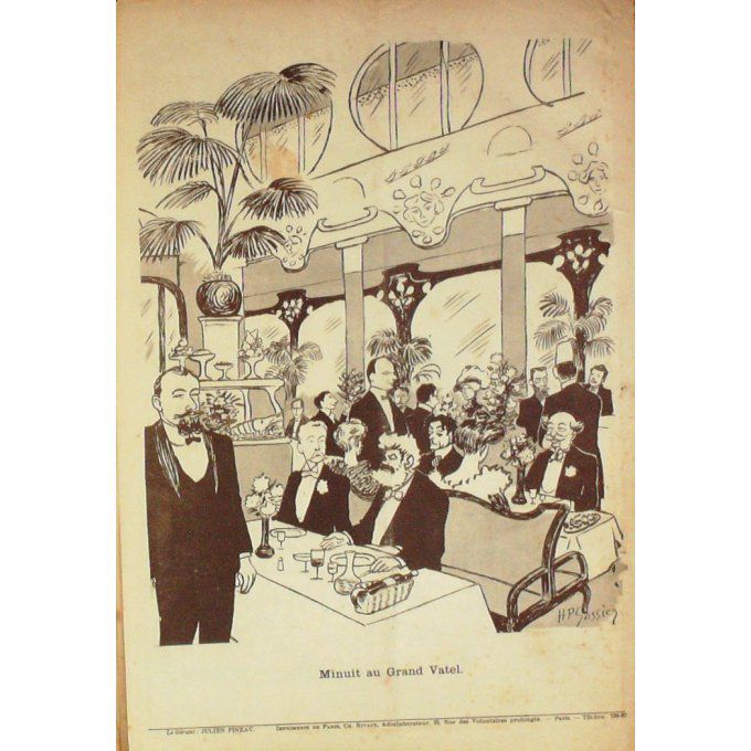 Le Cri de Paris 1910 n° 679 FAIVRE SASSIER QUAI ORSAY SARRAUT PURGON NADAR AUDOUX