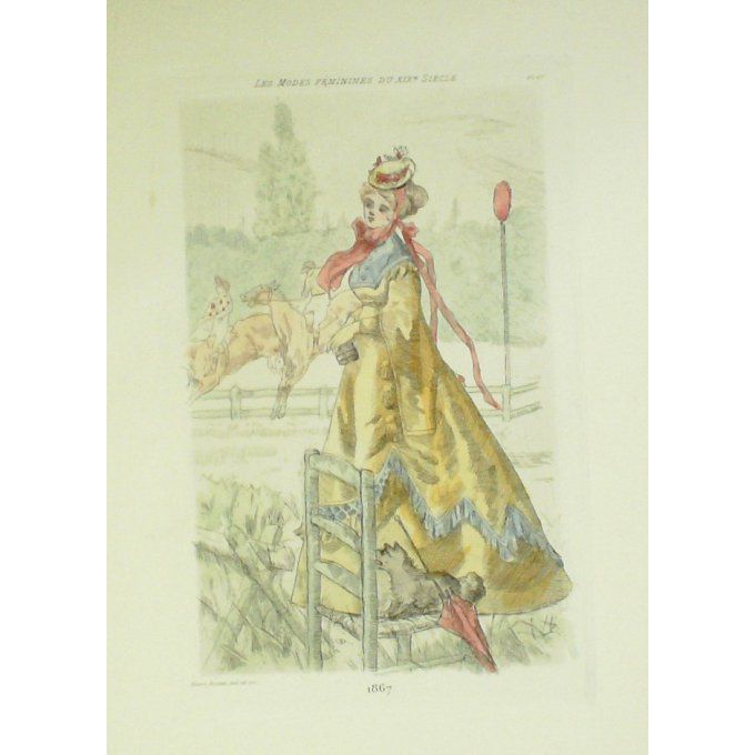 Mode Féminine époque 1867 (H.Boutet)