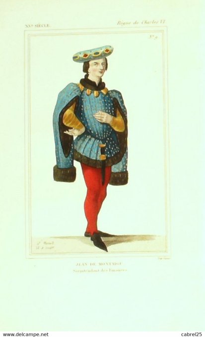 De Montaigu Jean Surintendant Des Finances 15ème1852