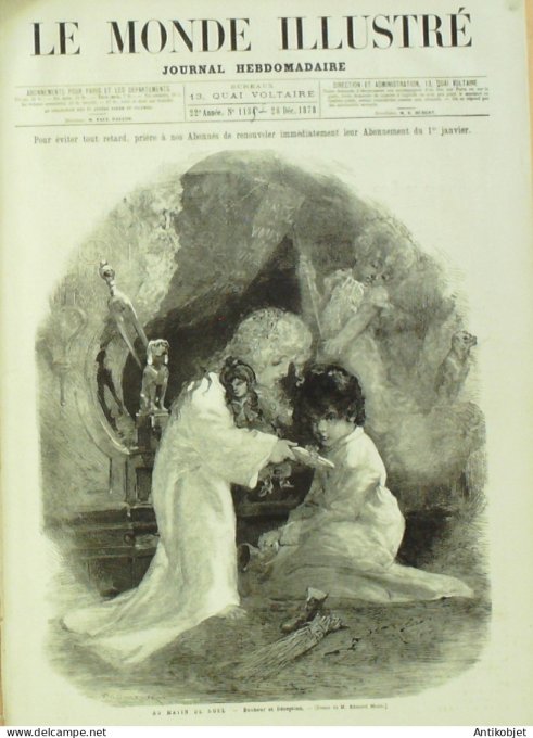 Le Monde illustré 1878 n°1135 Pays-Bas Hanovre Duc Comberland Thyra Solerne