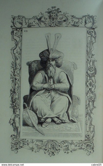 Egypte CAIRE CAMPSON GAURI Sultan 1859