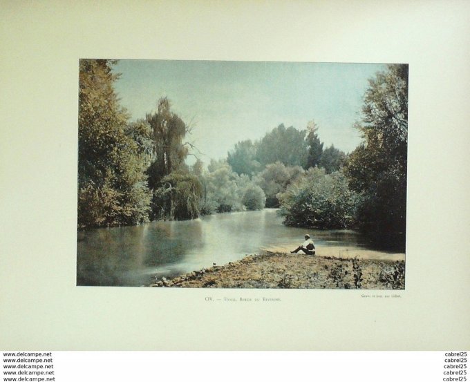 Italie TIVOLI bords du TEVERONE